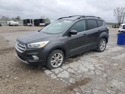 Salvage cars for sale from Copart Kansas City, KS: 2018 Ford Escape SEL