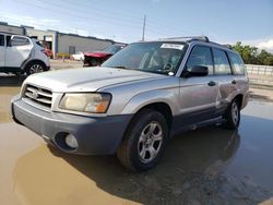 Subaru salvage cars for sale: 2003 Subaru Forester 2.5X