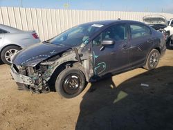 Honda salvage cars for sale: 2015 Honda Civic LX