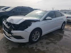 Salvage cars for sale at Grand Prairie, TX auction: 2017 Hyundai Sonata SE