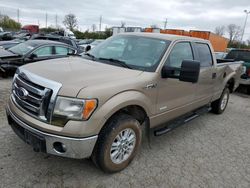 Salvage cars for sale at Cahokia Heights, IL auction: 2012 Ford F150 Supercrew