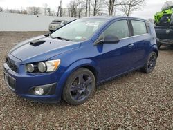Salvage cars for sale at Central Square, NY auction: 2014 Chevrolet Sonic LTZ