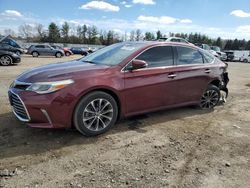 Salvage cars for sale at Finksburg, MD auction: 2017 Toyota Avalon XLE