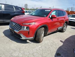 Salvage cars for sale at Bridgeton, MO auction: 2022 Hyundai Santa FE SEL