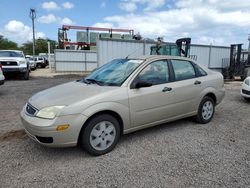 Ford salvage cars for sale: 2007 Ford Focus ZX4