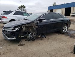 Vehiculos salvage en venta de Copart Woodhaven, MI: 2015 Chrysler 200 Limited