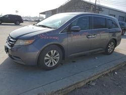 Salvage cars for sale from Copart Corpus Christi, TX: 2016 Honda Odyssey EXL