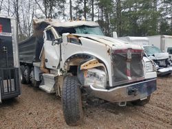 Salvage trucks for sale at Knightdale, NC auction: 2020 Kenworth Construction T880