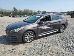 Salvage cars for sale at Tifton, GA auction: 2017 Hyundai Sonata Sport