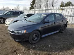 Salvage cars for sale from Copart Bowmanville, ON: 2013 Mitsubishi Lancer ES/ES Sport