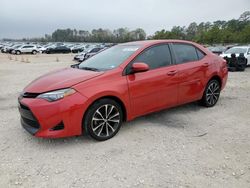 Toyota Corolla salvage cars for sale: 2017 Toyota Corolla L