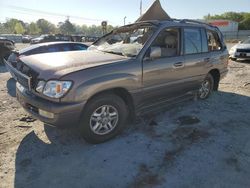 Lexus LX 470 salvage cars for sale: 2000 Lexus LX 470