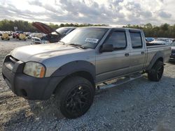 Nissan salvage cars for sale: 2002 Nissan Frontier Crew Cab XE