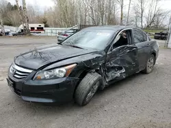 Salvage cars for sale at Portland, OR auction: 2012 Honda Accord SE