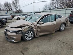 Vehiculos salvage en venta de Copart Moraine, OH: 2018 Chevrolet Malibu LT