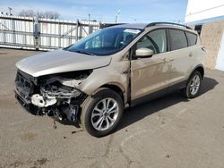 Vehiculos salvage en venta de Copart New Britain, CT: 2018 Ford Escape SE