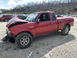 Salvage trucks for sale at Hurricane, WV auction: 2010 Ford Ranger Super Cab