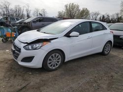 Salvage cars for sale at Baltimore, MD auction: 2017 Hyundai Elantra GT