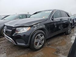 Salvage cars for sale at Chicago Heights, IL auction: 2017 Mercedes-Benz GLC 300