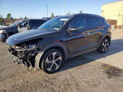 Salvage cars for sale at Gaston, SC auction: 2016 Hyundai Tucson Limited