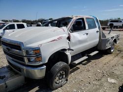 Salvage trucks for sale at Grand Prairie, TX auction: 2019 Chevrolet Silverado Medium Duty