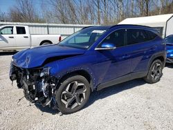 Salvage cars for sale at Hurricane, WV auction: 2022 Hyundai Tucson Limited