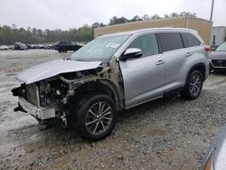 Salvage cars for sale from Copart Ellenwood, GA: 2019 Toyota Highlander SE