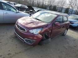 Mitsubishi Mirage salvage cars for sale: 2018 Mitsubishi Mirage ES