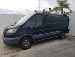 Salvage trucks for sale at Riverview, FL auction: 2016 Ford Transit T-150