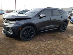 Salvage cars for sale at Woodhaven, MI auction: 2021 Chevrolet Blazer RS