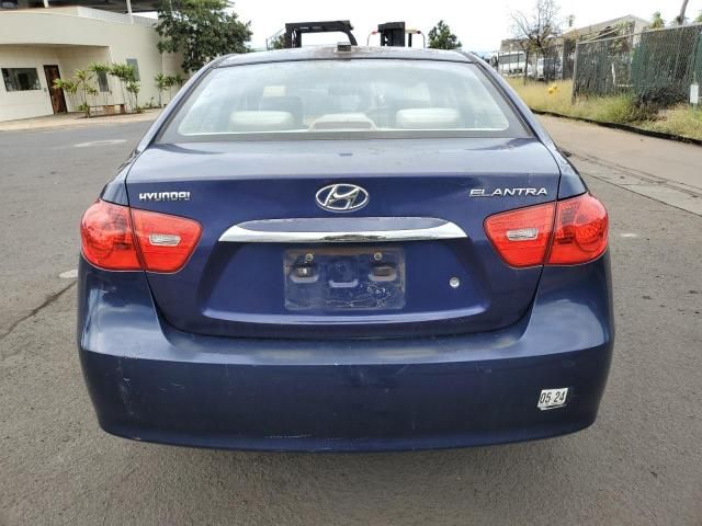 2010 Hyundai Elantra Blue