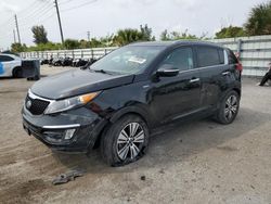 KIA Vehiculos salvage en venta: 2015 KIA Sportage EX