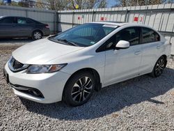 Honda Civic exl salvage cars for sale: 2013 Honda Civic EXL