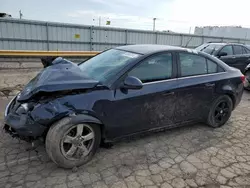 Salvage cars for sale at Dyer, IN auction: 2015 Chevrolet Cruze LT