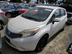 Salvage cars for sale at Vallejo, CA auction: 2014 Nissan Versa Note S