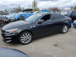 Salvage cars for sale from Copart Woodburn, OR: 2017 KIA Optima LX