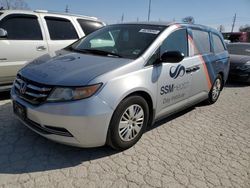 Honda salvage cars for sale: 2015 Honda Odyssey LX