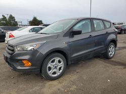 Ford Escape S salvage cars for sale: 2018 Ford Escape S