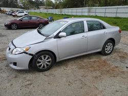 Salvage cars for sale from Copart Fairburn, GA: 2009 Toyota Corolla Base