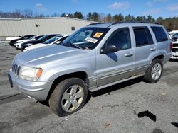 Salvage cars for sale from Copart Exeter, RI: 2002 Jeep Grand Cherokee Overland