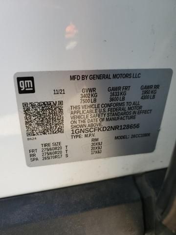 2022 Chevrolet Suburban C1500 Premier