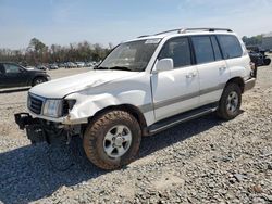 Salvage cars for sale at Tifton, GA auction: 1999 Toyota Land Cruiser