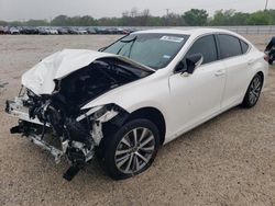 Salvage cars for sale at San Antonio, TX auction: 2019 Lexus ES 350