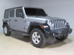 Salvage cars for sale at Van Nuys, CA auction: 2020 Jeep Wrangler Unlimited Sport