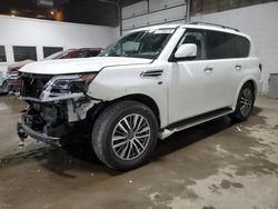 Salvage cars for sale from Copart Blaine, MN: 2023 Nissan Armada SL