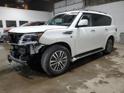 Salvage cars for sale at Blaine, MN auction: 2023 Nissan Armada SL