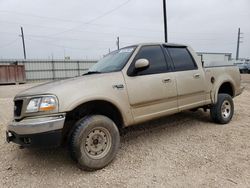 Salvage cars for sale from Copart Temple, TX: 2001 Ford F150 Supercrew