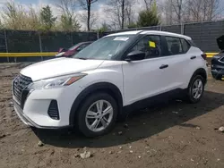 Nissan salvage cars for sale: 2021 Nissan Kicks S