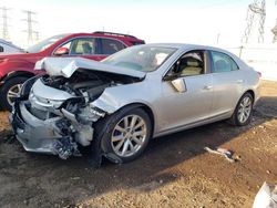Salvage cars for sale from Copart Elgin, IL: 2016 Chevrolet Malibu Limited LTZ