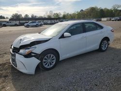 Salvage cars for sale at Florence, MS auction: 2017 Toyota Camry LE